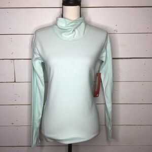 New New Balance Cozy Funnel Neck Fleece Top
